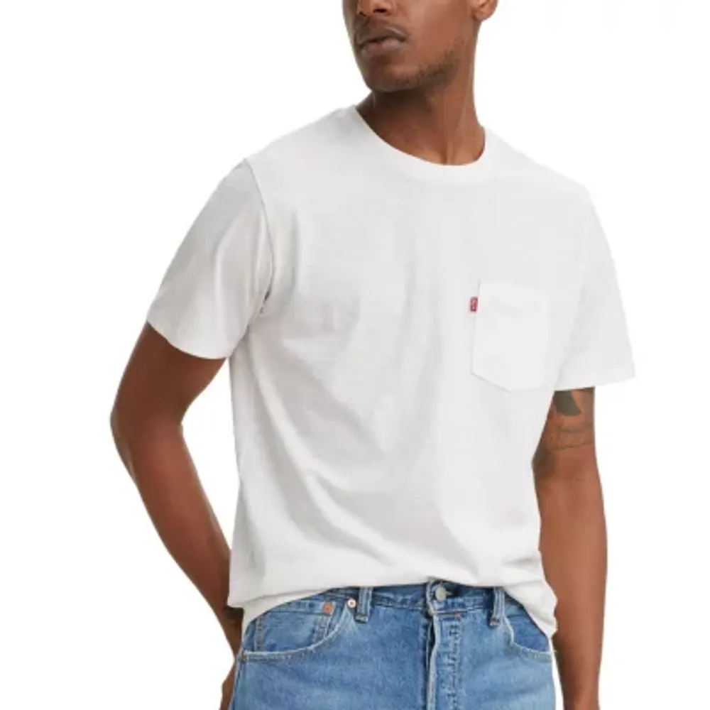 Levi's® Mens Classic Crew Neck Short Sleeve Pocket T-Shirt