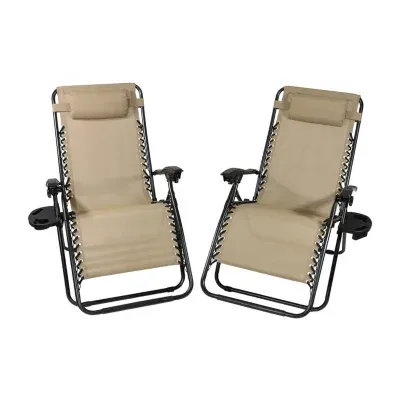 2 Pack Patio Lounge Chair
