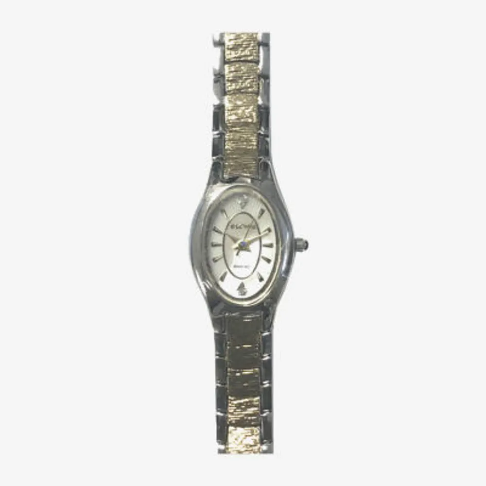 Elgin Womens Two Tone Bracelet Watch Eg239