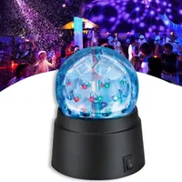 Chargeworx Disco Orb Light Show