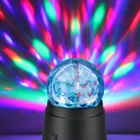 Chargeworx Disco Orb Light Show