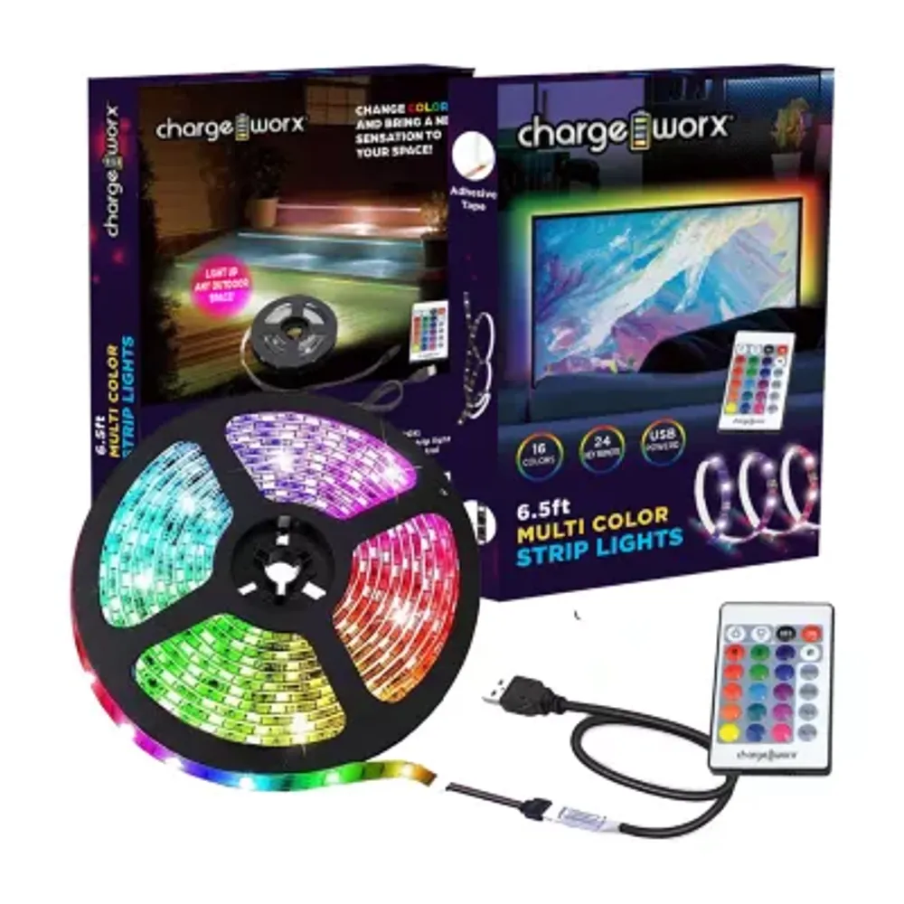 Chargeworx LED Light Strip With Remote