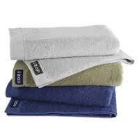 IZOD 6-pc. Solid Gray Bath Towel Set