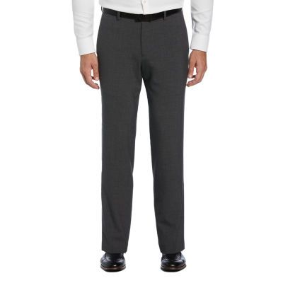 Savane Eco Tech Heather Mens Slim Fit Flat Front Pant