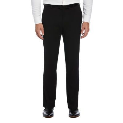 Savane Premium Stretch Gabardine Mens Straight Fit Flat Front Pant