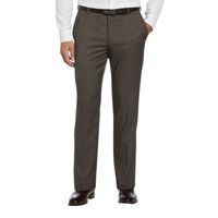 Savane Premium Stretch Gabardine Mens Straight Fit Flat Front Pant