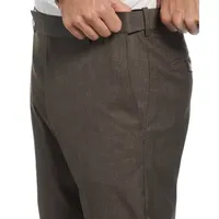 Savane Premium Stretch Gabardine Mens Straight Fit Flat Front Pant