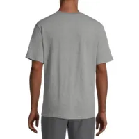 Stafford Super Soft Mens Short Sleeve Crew Neck Pajama Top