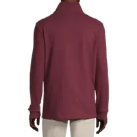 St. John's Bay Mens Long Sleeve Quarter-Zip Pullover