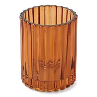 Casual Amber Glass Tumbler