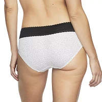 Warners® No Pinching, Problems® Dig-Free Comfort Waist with Lace Microfiber Hipster 5609J
