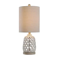 Stylecraft 10 W White Table Lamp