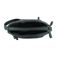 Bueno of California Medium Double Zip Crossbody Bag