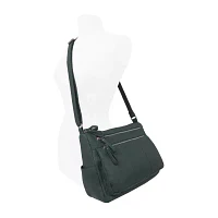 Bueno of California Medium Double Zip Crossbody Bag