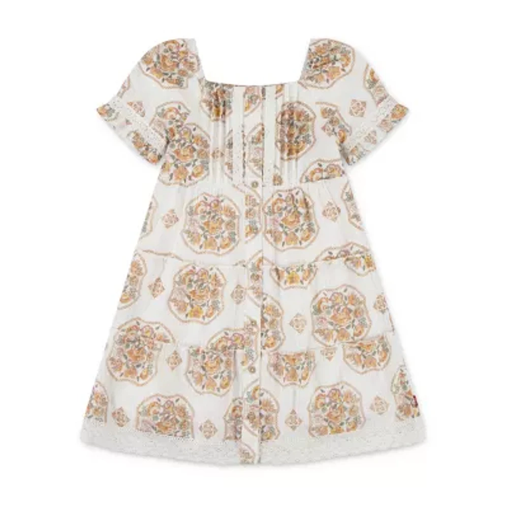 Levi's Big Girls Short Sleeve A-Line Dress