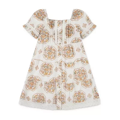 Levi's Big Girls Short Sleeve A-Line Dress