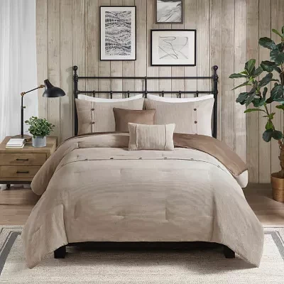Madison Park Lennox Corduroy 5-pc. Midweight Comforter Set