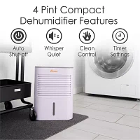 Crane Compact 4 Pint Dehumidifier