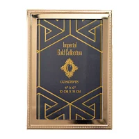 Concepts In Time 5x7 Fine Bead Gold 1-Opening Tabletop Frame