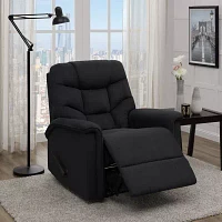 ProLounger Harlow Wall Hugger Recliner in Stain Resistant Microfiber with Stitch-Tufted Back