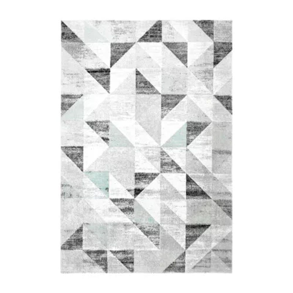 Nicole Miller Patio Sofia Holy Geometric Outdoor Rectangular Area Rug