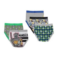 Mandalorian Little Boys 5 Pack Star Wars Briefs