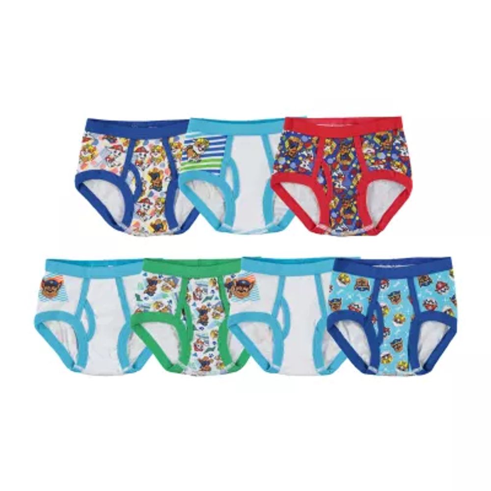 Toddler Boys 7 Pack Paw Patrol Briefs