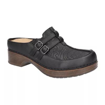 Easy Works By Street Womens Shirley Clogs