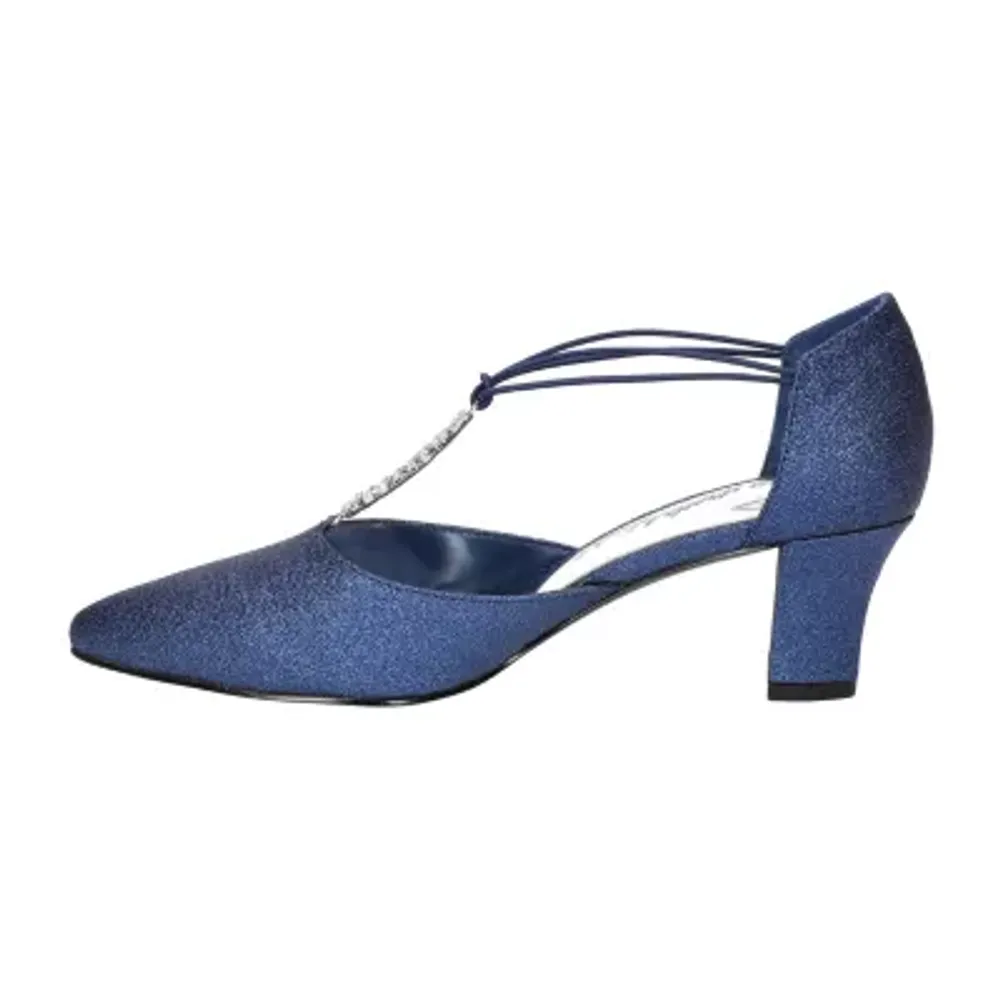 Easy Street Womens Moonlight Pointed Toe Stiletto Heel Pumps