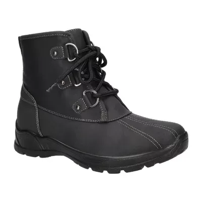 Easy Street Womens Arctic Water Resistant Flat Heel Winter Boots