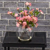 Nearly Natural Cherry Blossom In Large Vase Artificial Flowers