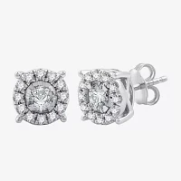 Diamond Blossom 1 CT. T.W. Lab Grown White Diamond Sterling Silver Round 2-pc. Jewelry Set