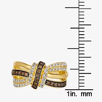 Le Vian® Ring featuring 1/2 CT. Nude Diamonds™ 3/8 Chocolate Diamonds® set 14K Honey Gold™