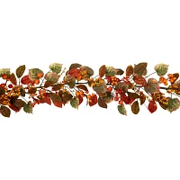 Northlight 5ft X 10in Pumpkin And Berry Unlit Christmas Garland