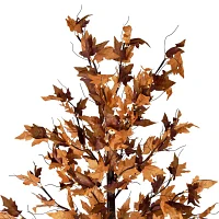 Northlight 6ft Led Maple Leaf Indoor Artificial Tree