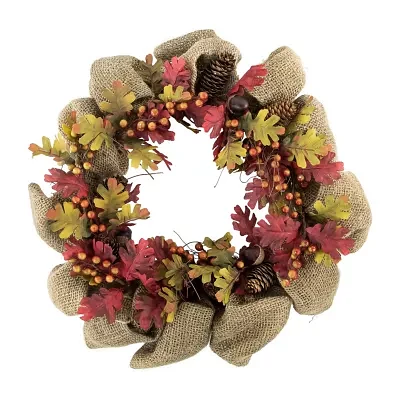 Northlight 18in Acorns And Berries Indoor Wreath