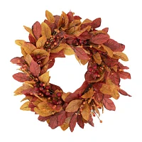 Northlight 24in Berry And Twig Unlit Wreath