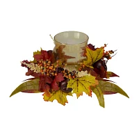 Northlight 15in Hurricane Pillar Candle Holder