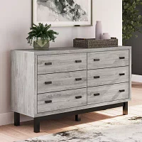 Signature Design by Ashley® Vessalli 6-Drawer Dresser
