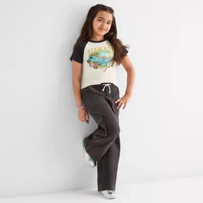 Roxy Big Girls Wide Leg Cargo Pant