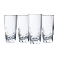 Luminarc Ascot 4-pc. Dishwasher Safe Drinkware Set