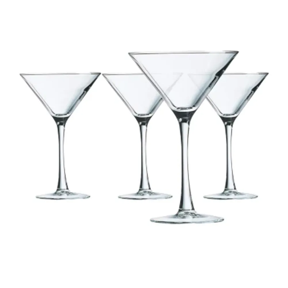 JoyJolt Cosmos 8.5 oz. Martini Glasses (Set of 4)