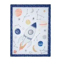 Sammy And Lou Cosmic Rocket 4-pc. Crib Bedding Set