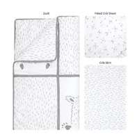 Sammy And Lou Peek-A-Boo Forest 3-pc. Crib Bedding Set