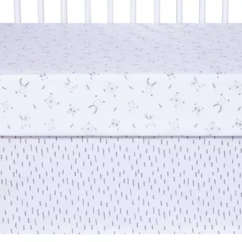 Sammy And Lou Peek-A-Boo Forest 3-pc. Crib Bedding Set