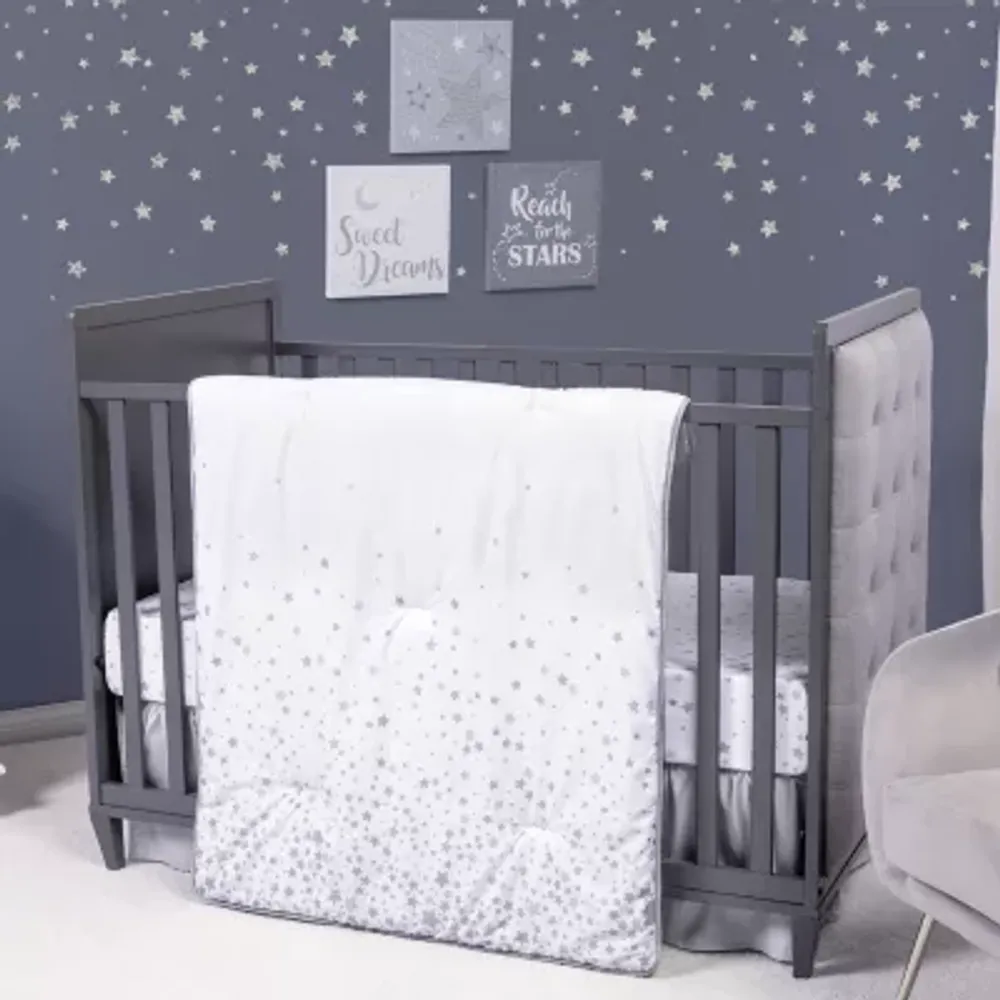 Sammy And Lou Sprinkle Stars 3-pc. Crib Bedding Set