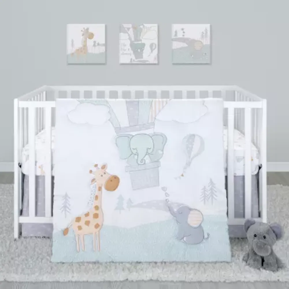 Sammy And Lou Up, Up & Away 4-pc. Crib Bedding Set