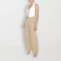 Forever 21 Womens Mid Rise Straight Cargo Pant-Juniors