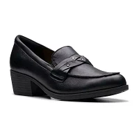 Clarks Womens Charlten Echo Loafers