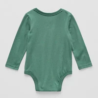 Okie Dokie Baby Boys Long Sleeve Bodysuit